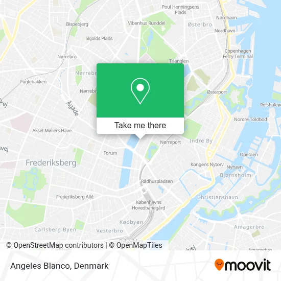 Angeles Blanco map