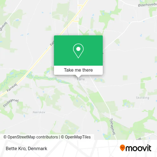 Bette Kro map