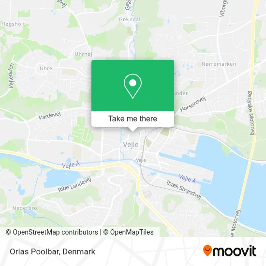 Orlas Poolbar map