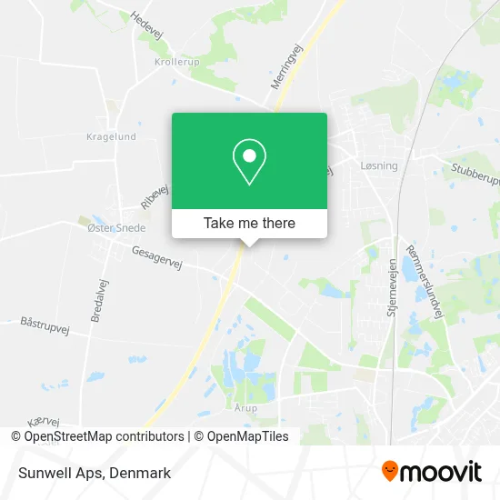 Sunwell Aps map