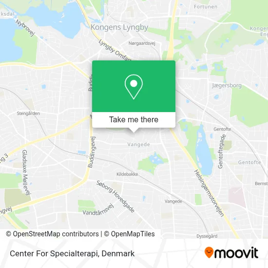 Center For Specialterapi map