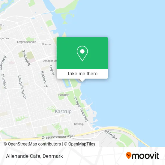 Allehande Cafe map