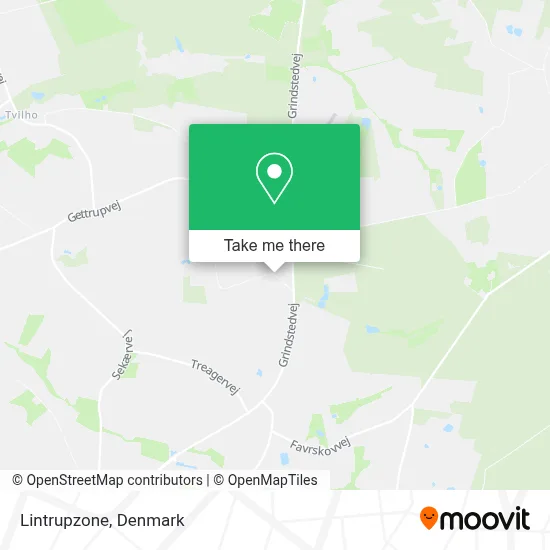 Lintrupzone map