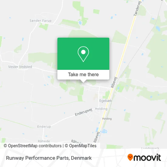 Runway Performance Parts map