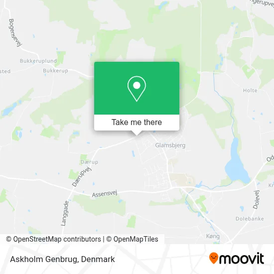 Askholm Genbrug map