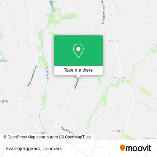 Svalebjerggaard map