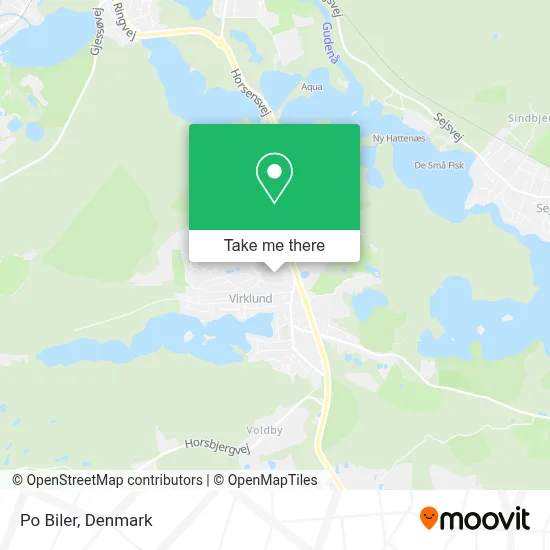 Po Biler map