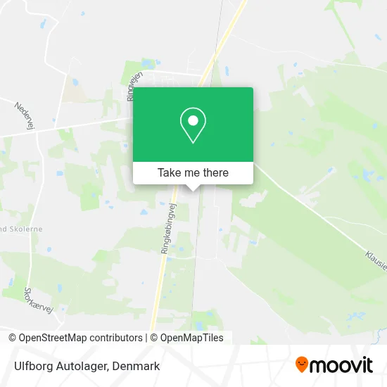 Ulfborg Autolager map