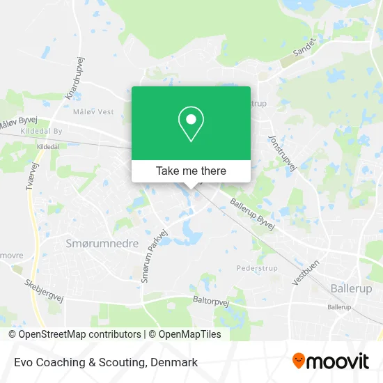 Evo Coaching & Scouting map
