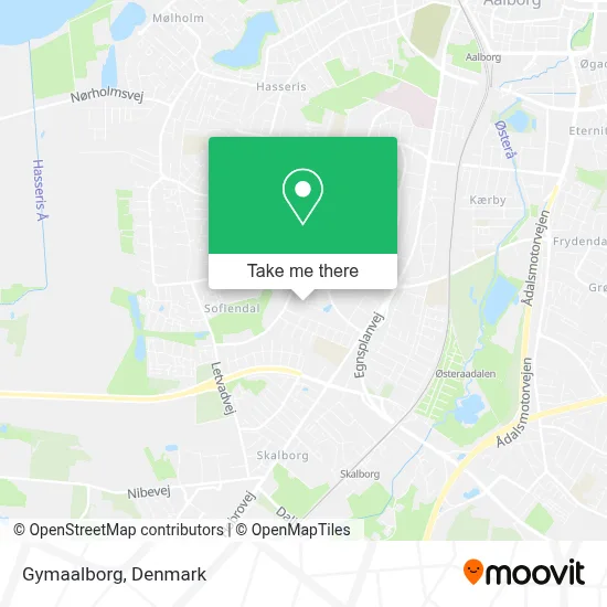 Gymaalborg map