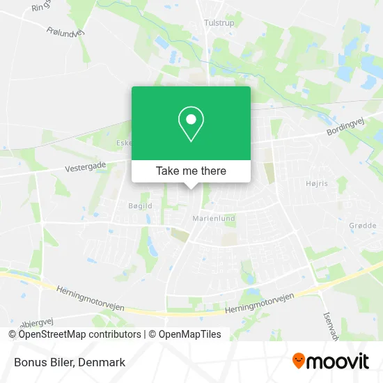 Bonus Biler map