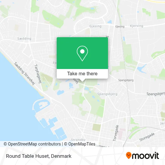Round Table Huset map
