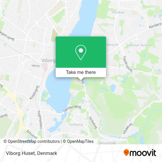 Viborg Huset map