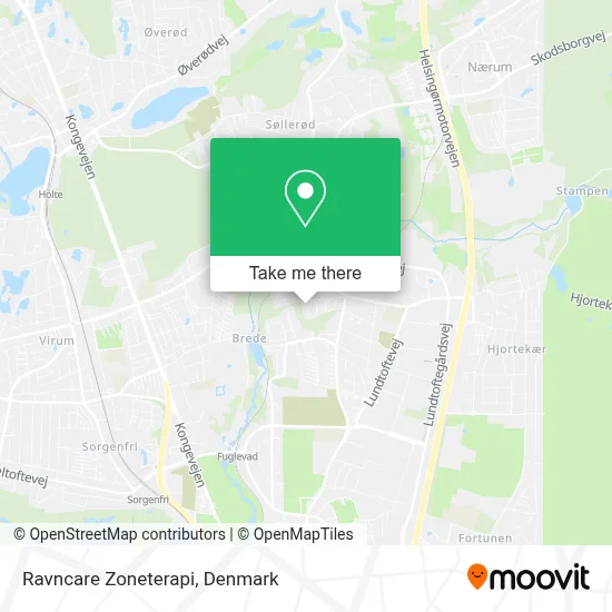 Ravncare Zoneterapi map