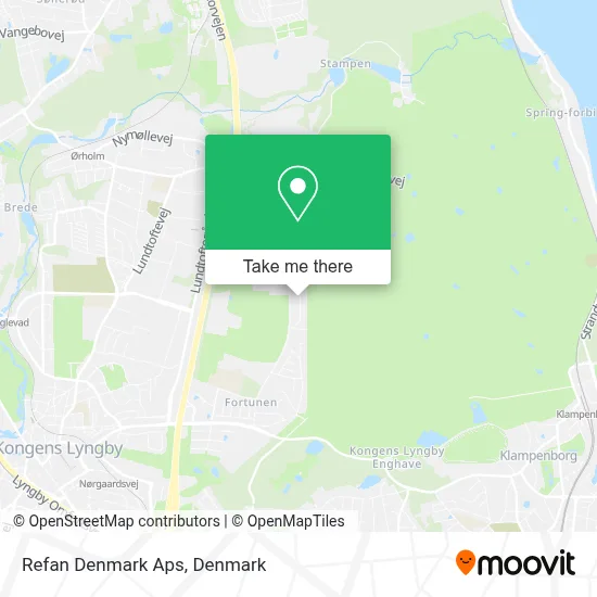 Refan Denmark Aps map