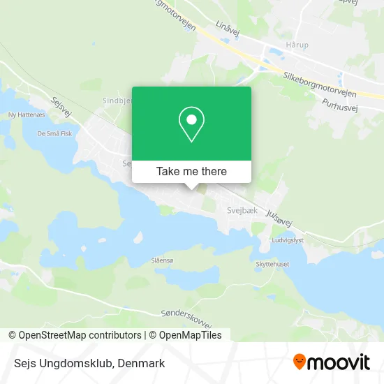 Sejs Ungdomsklub map