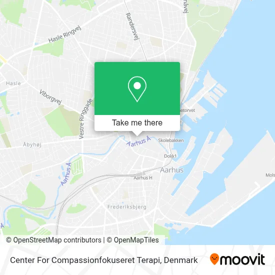 Center For Compassionfokuseret Terapi map