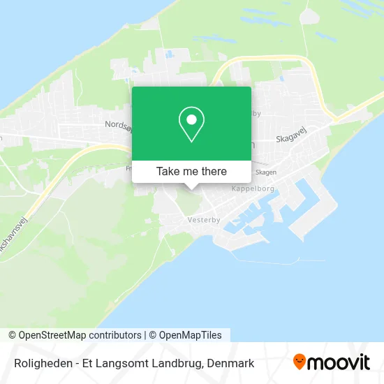 Roligheden - Et Langsomt Landbrug map