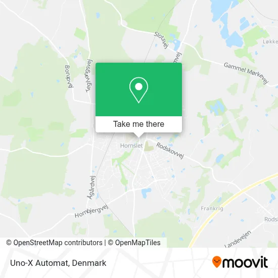 Uno-X Automat map