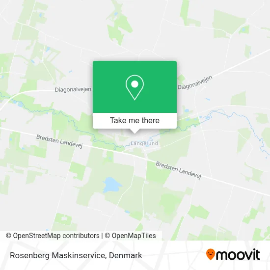 Rosenberg Maskinservice map