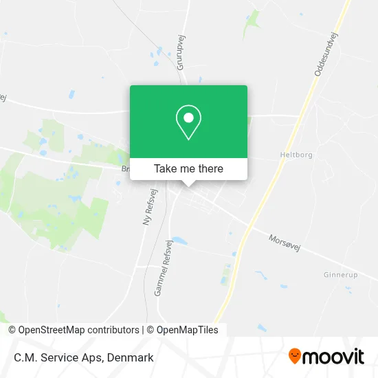 C.M. Service Aps map
