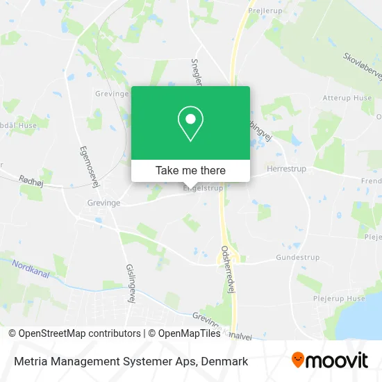 Metria Management Systemer Aps map