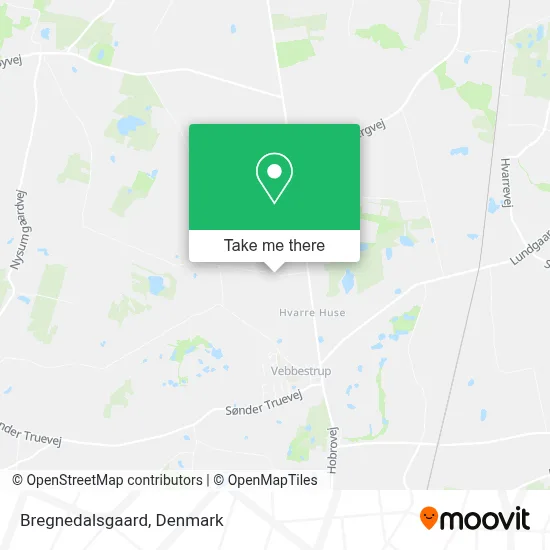 Bregnedalsgaard map