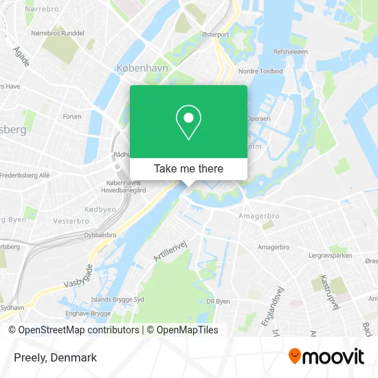 Preely map