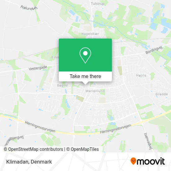Klimadan map
