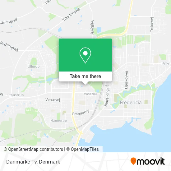 Danmarkc Tv map