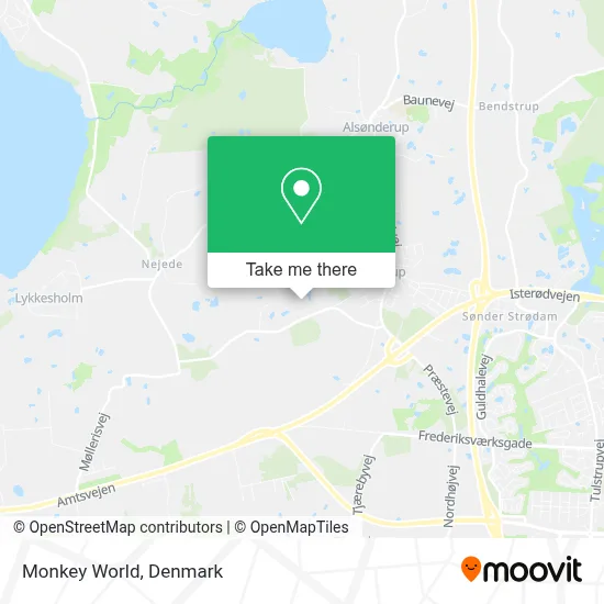 Monkey World map