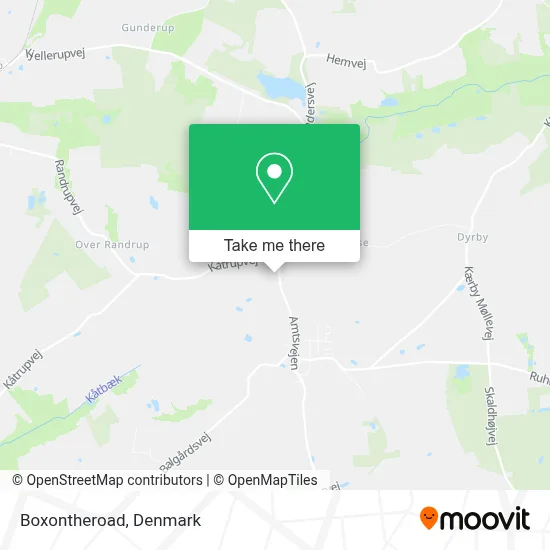 Boxontheroad map