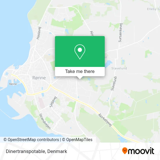 Dinertranspotable map