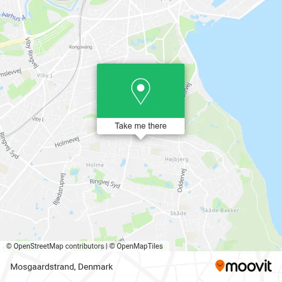 Mosgaardstrand map