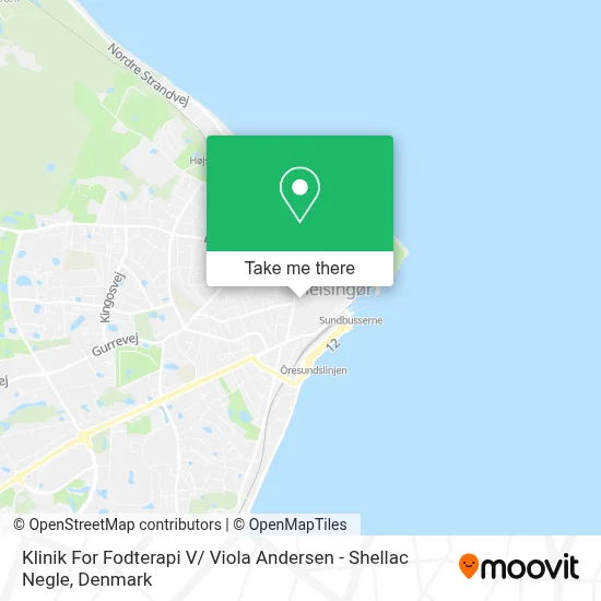 Klinik For Fodterapi V/ Viola Andersen - Shellac Negle map