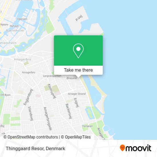 Thinggaard Resor map