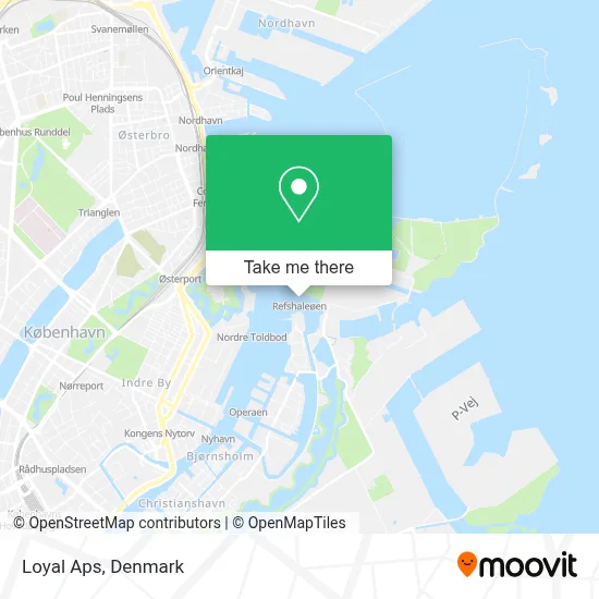 Loyal Aps map