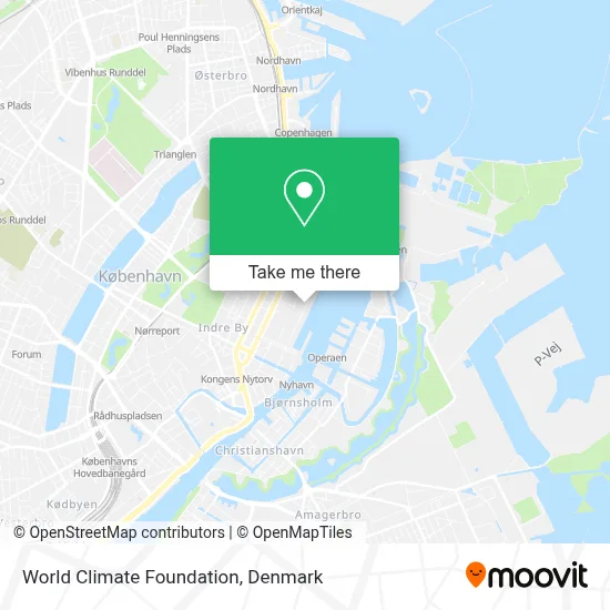 World Climate Foundation map