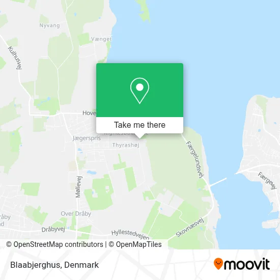 Blaabjerghus map