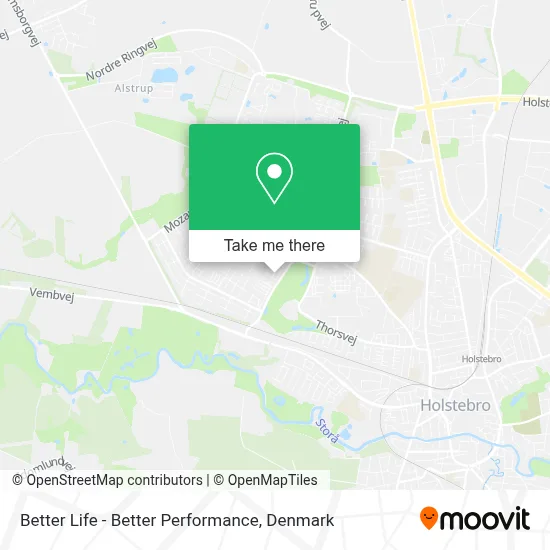 Better Life - Better Performance map