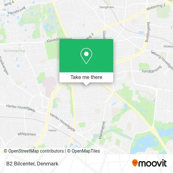 B2 Bilcenter map