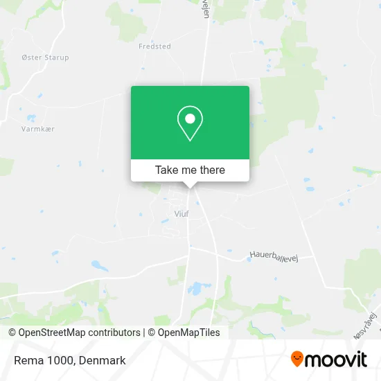 Rema 1000 map
