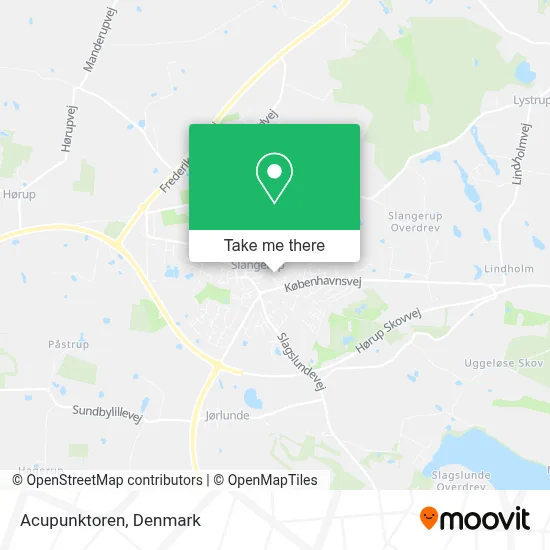 Acupunktoren map