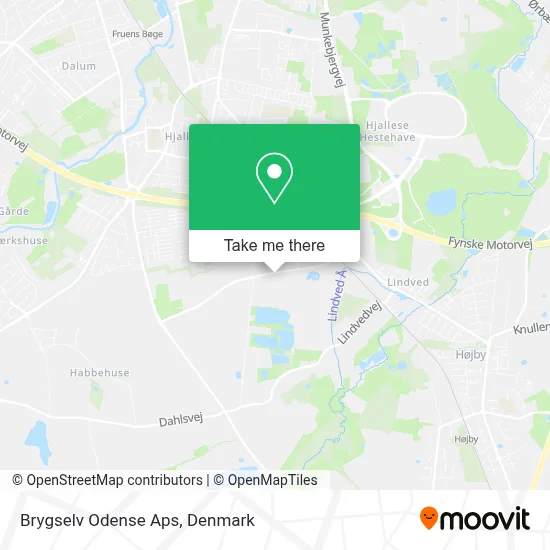 Brygselv Odense Aps map