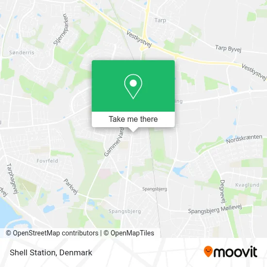 Shell Station map