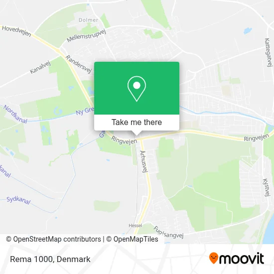 Rema 1000 map