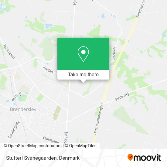 Stutteri Svanegaarden map