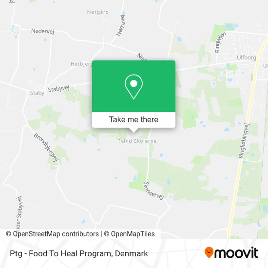 Ptg - Food To Heal Program map
