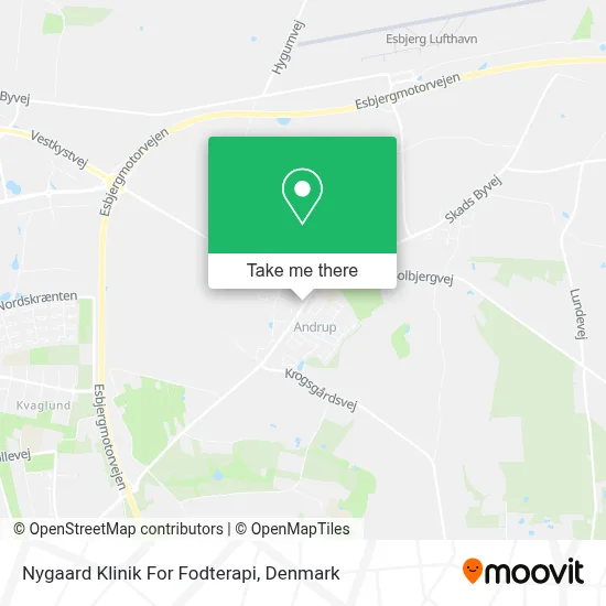 Nygaard Klinik For Fodterapi map