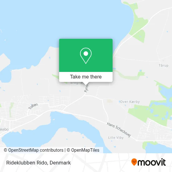 Rideklubben Rido map